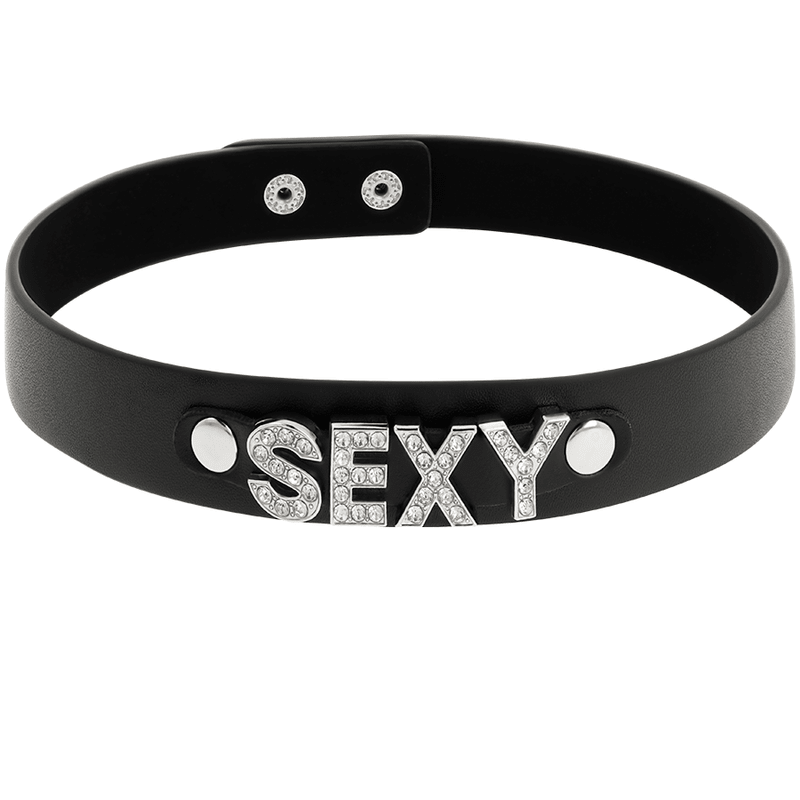Zgarda Choker din Piele Vegana BDSM - Coquette - BDSM - Sensivo